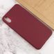Силіконовий чохол Candy для Apple iPhone XS Max (6.5") Бордовий 203176 фото 4