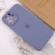 Чохол Silicone Case Full Camera Protective (AA) для Apple iPhone 15 Pro (6.1") Сірий / Lavender Gray 280229 фото 4