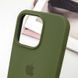 Чохол Silicone Case Full Protective (AA) для Apple iPhone 13 Pro (6.1") Зелений / Dark Olive 215777 фото 7