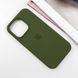 Чохол Silicone Case Full Protective (AA) для Apple iPhone 13 Pro (6.1") Зелений / Dark Olive 215777 фото 5