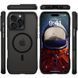 Чохол TPU Space Octagon with MagSafe для Apple iPhone 16 Pro (6.3") Carbon Black 403408 фото 3