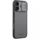 Карбонова накладка Nillkin CamShield Pro для Apple iPhone 17 (6.3") Transparent black 398544 фото 1