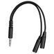 Гарнітура ігрова 2E GAMING HG340, mini-jack/dual 3.5mm, RGB, 2м, чорний (2E-HG340BK) 364103 фото 7