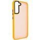 Чохол TPU+PC Lyon Frosted для Samsung Galaxy S21 FE Orange 276905 фото 1