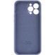 Чохол Silicone Case Full Camera Protective (AA) для Apple iPhone 15 Pro (6.1") Сірий / Lavender Gray 280229 фото 2