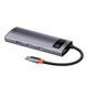 USB-Хаб Baseus Metal Gleam Series 5-in-1 Type-C CAHUB-CX0G 252251 фото 17
