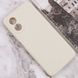 Силіконовий чохол Candy Full Camera для Oppo A38 / A18 Бежевий / Antigue White 286332 фото 2