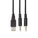 Гарнітура ігрова 2E GAMING HG340, mini-jack/dual 3.5mm, RGB, 2м, чорний (2E-HG340BK) 364103 фото 8