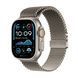 Смарт-годинник Apple Watch Ultra 2 GPS + LTE 49mm Natural Titanium Case With Titanium Milanese Loop S MX4M3 330609 фото 1