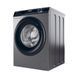Пральна машина Haier фронтальна, 9кг, 1400, A+++, 60см, дисплей, пара, інвертор, люк чорний, прямий привід, cріблястий (HW90-B14939S8) 375633 фото 5