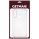 TPU чохол GETMAN Ease logo посилені кути для Xiaomi Redmi Note 8T Безбарвний (прозорий) 202094 фото 3