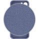 Чохол Silicone Case Full Camera Protective (AA) для Apple iPhone 15 Pro (6.1") Сірий / Lavender Gray 280229 фото 3