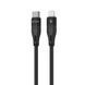 Кабель Proove Soft Silicone Type-C To Lightning 27W (1m) (CCSO27002101) Black 287016 фото 1