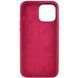 Чохол Silicone Case Full Protective (AA) NO LOGO для Apple iPhone 12 Pro Max (6.7") Кавуновий / Watermelon red 348853 фото 3