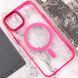 Чохол TPU Iris with MagSafe для Apple iPhone 12 Pro Max (6.7") Малиновий 272108 фото 5