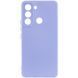 Чохол Silicone Cover Lakshmi Full Camera (AAA) для TECNO Spark 8C Бузковий / Dasheen 282992 фото 1
