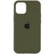 Чохол Silicone Case Full Protective (AA) для Apple iPhone 13 Pro (6.1") Зелений / Dark Olive 215777 фото 1