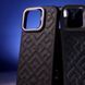 Чохол Kajsa Rhombus Collection with Magnetic Ring iPhone 16 Pro blue 335502 фото 4