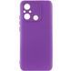 Чохол TPU GETMAN Liquid Silk Full Camera для Xiaomi Redmi 12C Фіолетовий / Purple 356742 фото 1