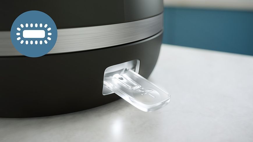 Електрочайник Philips Double Walled Kettle, 1.7л, Strix, з подвійними стінками, чорний (HD9395/90) 370411 фото