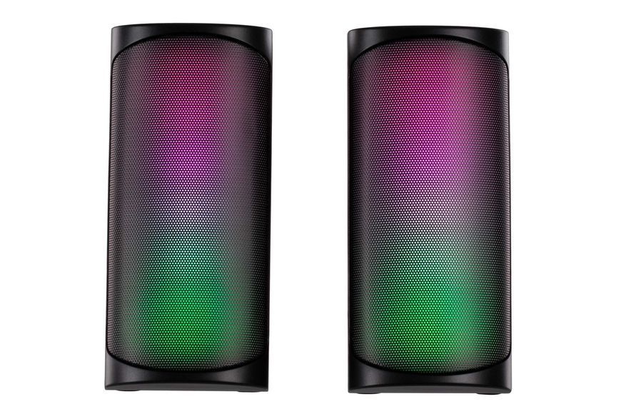 Акустична система 2E PCS231 RGB Matrix, 2.0, USB, Black (2E-PCS231BK) 362767 фото