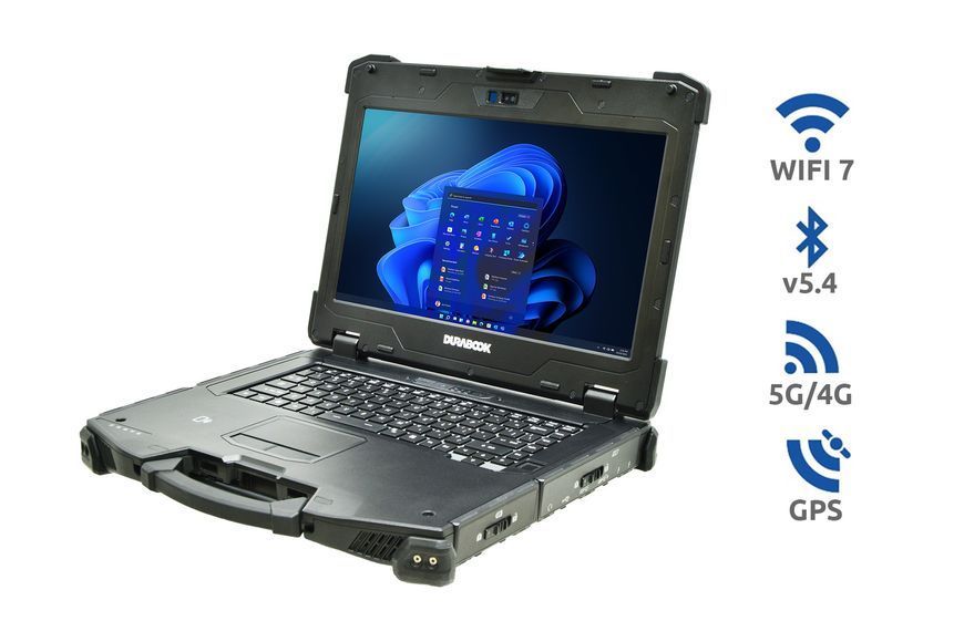Ноутбук Durabook Z14 Basic 14" FHD Touch AG Intel i7-1165G7, 16GB, F512GB, UMA, LTE, Win11P (Z4E2Q3DE3BXX) 372294 фото