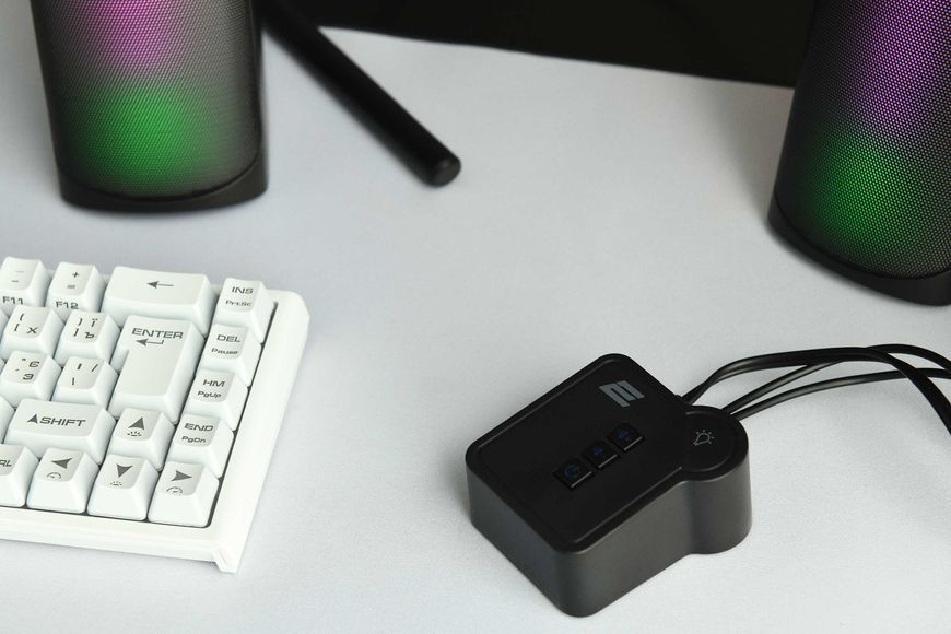Акустична система 2E PCS231 RGB Matrix, 2.0, USB, Black (2E-PCS231BK) 362767 фото