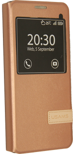 Чохол-книжка Samsung A310 (A3-2016) USAMS Muge Series Rose 66710 фото