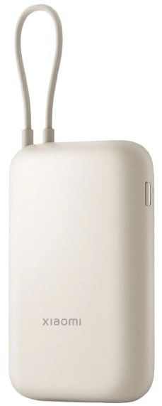 Портативна батарея Xiaomi 10000mAh 22.5W (Integrated Cable) (BHR9072GL) беж 328025 фото