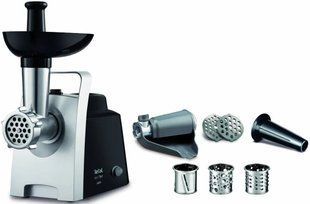 М'ясорубка Tefal HV1 7in1, 1400Вт, 1.7кг/хв, 2 решітки, насадка для ковбас, томатів, 3 терки, пластик, чорний (NE109838) 371359 фото