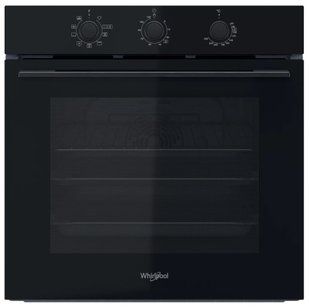 Духова шафа Whirlpool електрична, 71л, A, конвекція, чорний (OMK38HU0B) 371458 фото