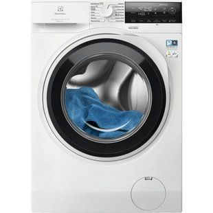 Пральна машина Electrolux фронтальна, 9кг, 1400, A+++, 66см, дисплей, пара, інвертор, автодоз, білий (EW6F3494ACU) 375555 фото