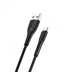 Кабель Usams U35 Type-C Fast Data and Charging Cable 1M Black 249955 фото