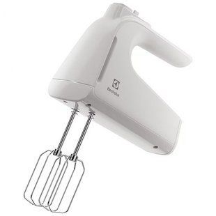 Міксер Electrolux ручний 500Вт, насадки-4, турборежим, білий (EHM4W) 371858 фото