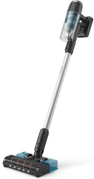 Пилосос Philips безпровідний 3000 Series, конт пил -0.27л, автон. робота до 60хв, вага-1.5кг, турборежим, сірий (XC3131/01) 375747 фото