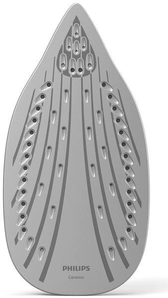 Праска Philips 3000 series, 2400Вт, 300мл, паровий удар -180гр, постійна пара - 40гр, керам. підошва, бірюзовий (DST3030/70) 374678 фото