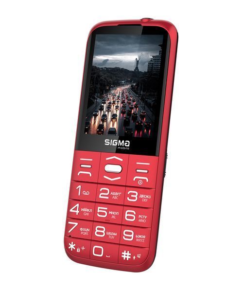 Телефон Sigma Mobile Comfort 50 Grace Red 2023 263549 фото