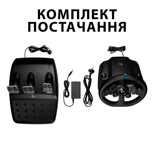 Кермо Logitech G923 For PS4 And PC Black (941-000149) 284559 фото