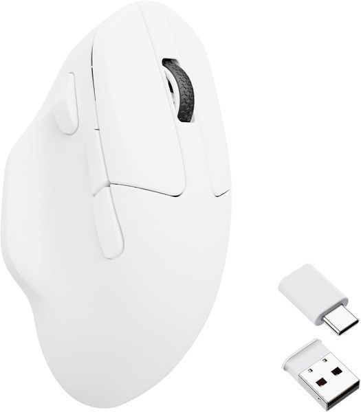 Миша Keychron M7 BT/WL/USB-A/USB-C, білий (M7-A3) 370511 фото