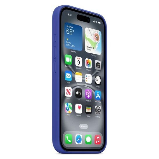 Чохол-накладка Apple iPhone 16 Pro Max Apple Silicone Case MagSafe Ultramarine 325599 фото