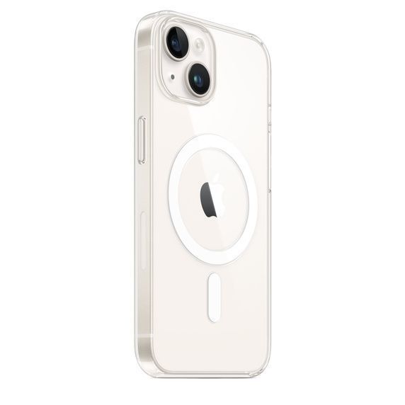 Чохол-накладка Apple iPhone 14 Clear Case with MagSafe (MPU13) 259304 фото