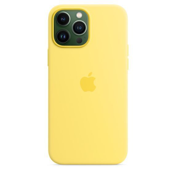 Чохол-накладка iPhone 13 Pro Max Apple Silicone Case MagSafe Lemon Zest 248941 фото