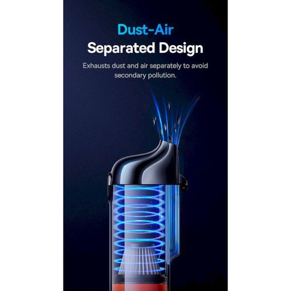 Автомобільний Пилосос Baseus A5 Handy Vacuum Cleaner (16000pa) (C30459500111-00) Black 286978 фото