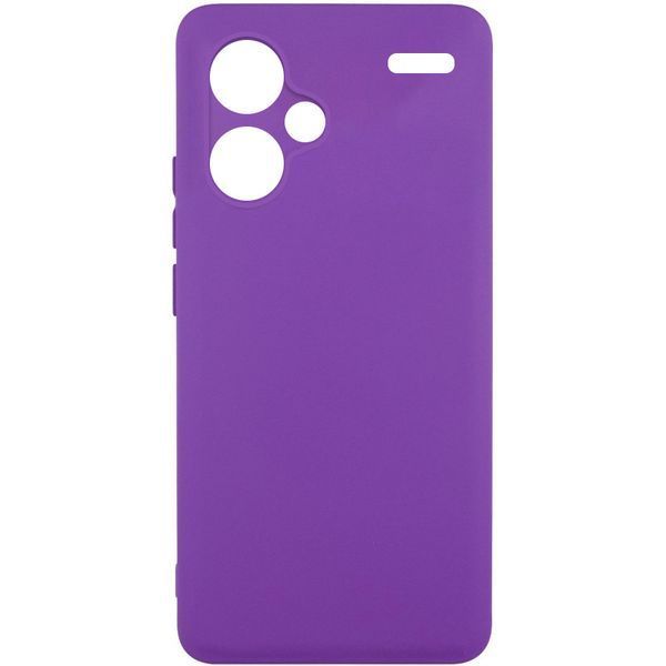 Чохол Silicone Cover Lakshmi Full Camera (A) для Xiaomi Redmi Note 13 Pro+ Фіолетовий / Purple 288482 фото
