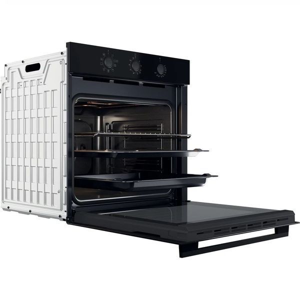 Духова шафа Whirlpool електрична, 71л, A, конвекція, чорний (OMK38HU0B) 371458 фото