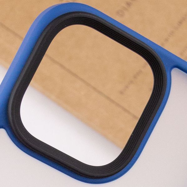 TPU+PC чохол Metal Buttons для Apple iPhone 13 Pro Max (6.7") Блакитний 244464 фото