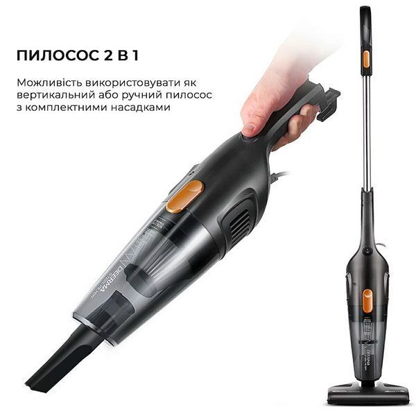Ручний пилосос Deerma Corded Hand Stick Vacuum Cleaner (DX115C) 317607 фото