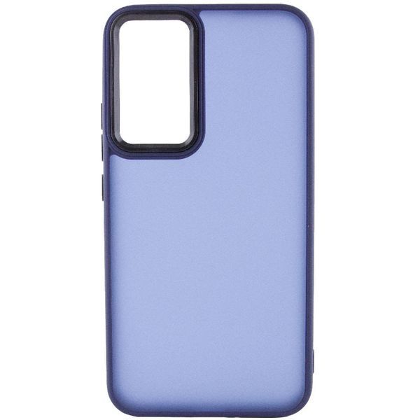 Чохол TPU+PC Lyon Frosted для Xiaomi Redmi Note 13 4G Navy Blue 295724 фото