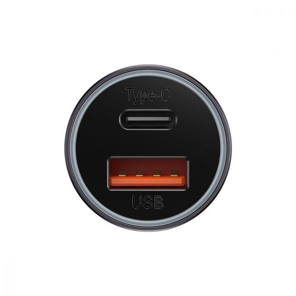 АЗП Baseus Golden Contactor Max 60W USB + Type-C (CGJM000113) dark gray 268776 фото