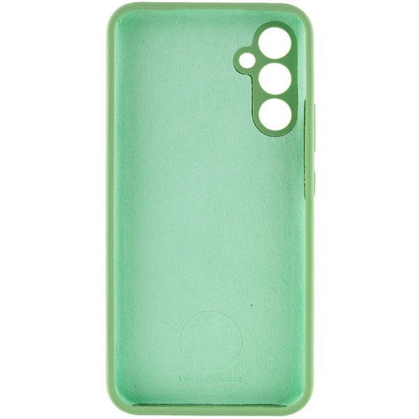 Чохол Silicone Cover Lakshmi Full Camera (AAA) для Samsung Galaxy S24+ М'ятний / Mint 286916 фото
